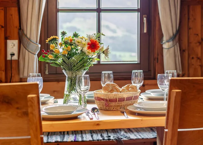 בית נופש Weberhaeusl Am Penningberg *